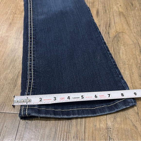Wrangler Booty Up Carolina Breakaway Jeans Sz 5/6x30 Rodeo Western Stretch Jeans - Picture 12 of 12